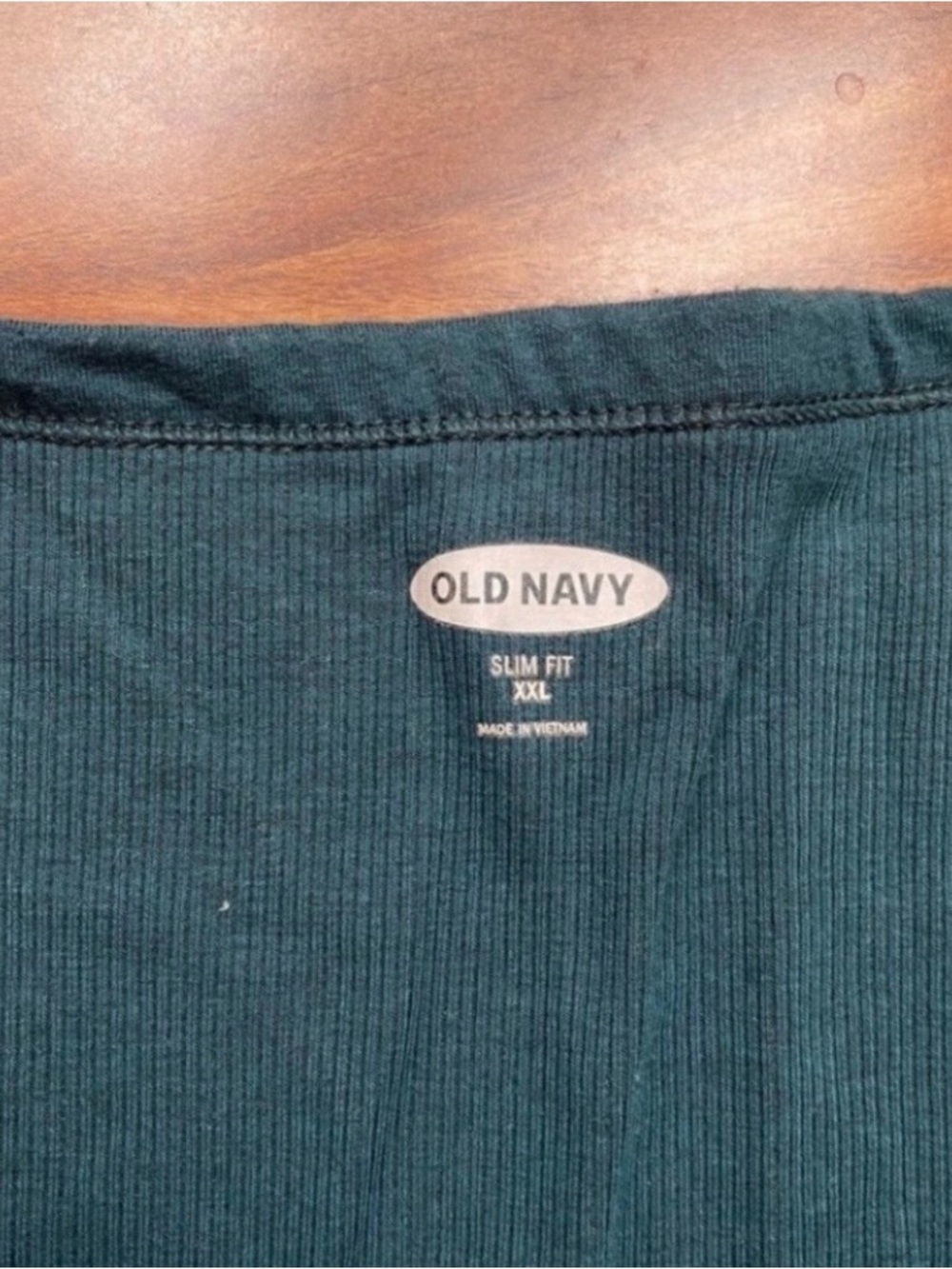 3/$25 Old Navy Women's Teal Soft Ribbed Stretch Long Sleeve Top Size XXL Casual - Picture 8 of 12
